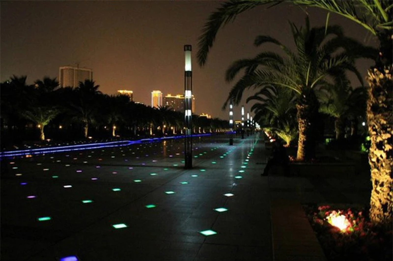 Proyectos de iluminaci&oacute;n urbana y tur&iacute;stica de Vietnam: luces empotradas cuadradas