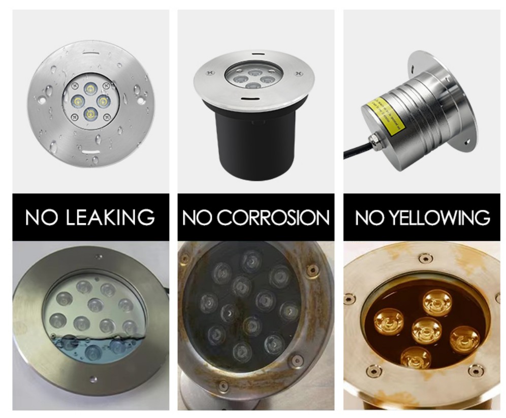 Acero inoxidable 316L frente a 304: por qué es importante el material adecuado para la iluminación exterior