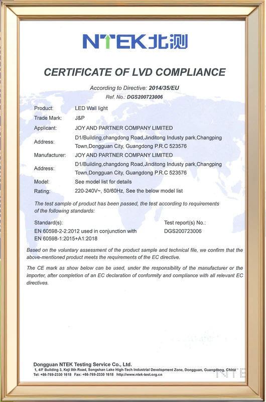 Certificado